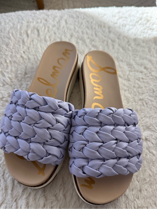 Sam Edelman Shoes - Sam Edelman Ainslie Sandal Lilac Braided - Size 7.5